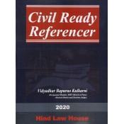 Hind Law House's Civil Ready Referencer 2020 by Vidyadhar Bapurao Kulkarni